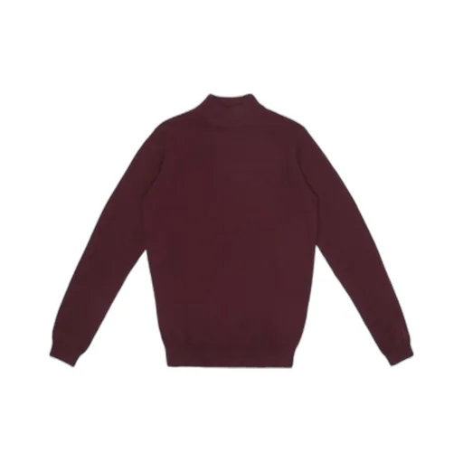 Long-Sleeved Knitted Pullover