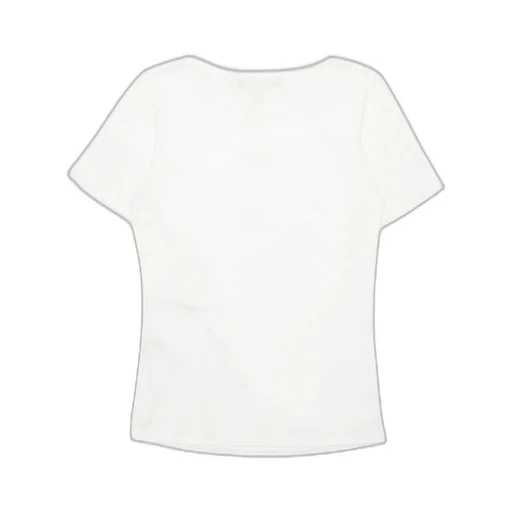 Round Necklaced T-Shirt