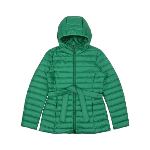 Hooded Quilted Down Jacket
