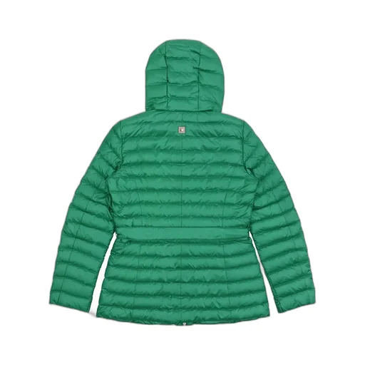 Hooded Quilted Down Jacket