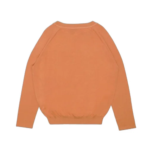 Round Collar Long Sleeve Sweater