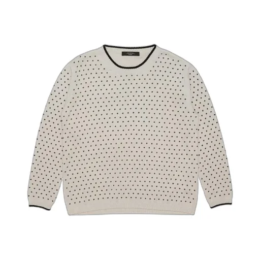Polka Dot Printed Pullover