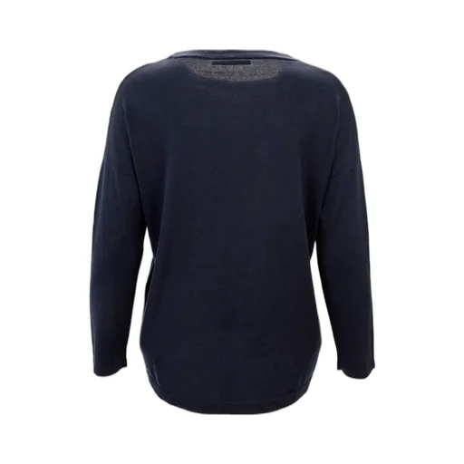 Round-Neck Long-Sleeved Pullover