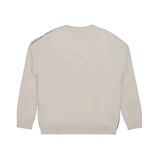 Round-Neck Long-Sleeved Pullover