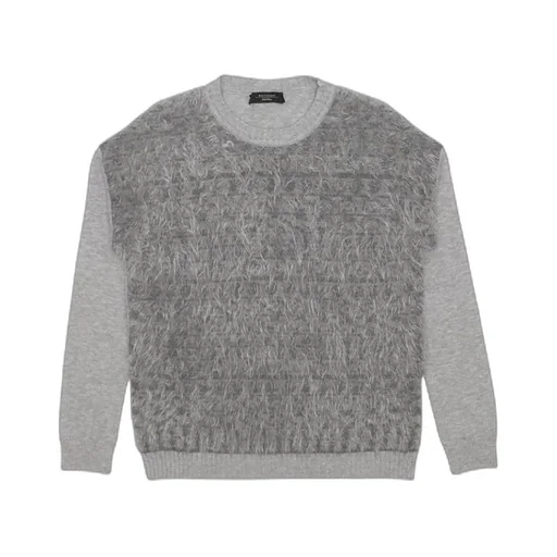 Round-Neck Long-Sleeved Pullover
