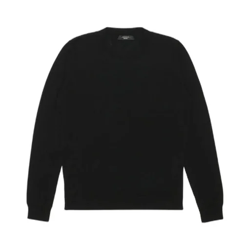 Round-Neck Long-Sleeved Pullover