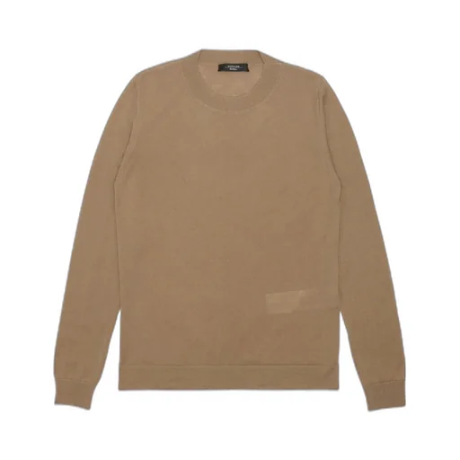 Round-Neck Long-Sleeved Pullover