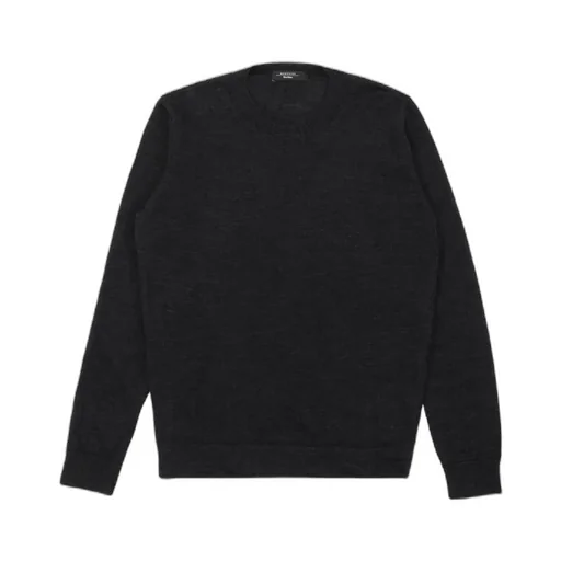Round-Neck Long-Sleeved Pullover