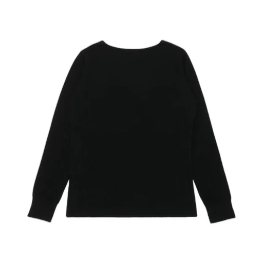 Round-Neck Long-Sleeved Pullover
