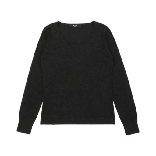 Round-Neck Long-Sleeved Pullover