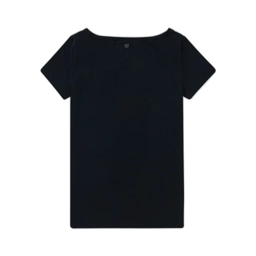 Round Collar Printed T-Shirt
