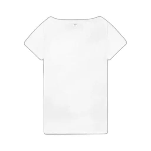 Round Collar Printed T-Shirt