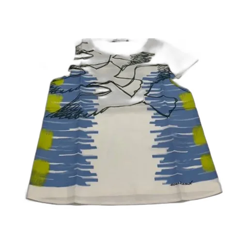 Printed T-Shirt With Round Neck