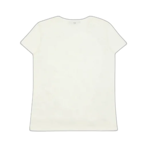 T-Shirt With Round Neck And Short Sleeves