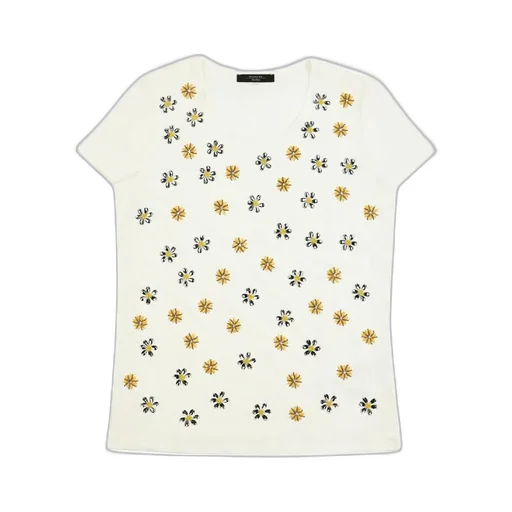 T-Shirt With Round Neck And Short Sleeves