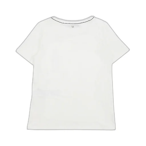 T-Shirt With Round Neck And Short Sleeves