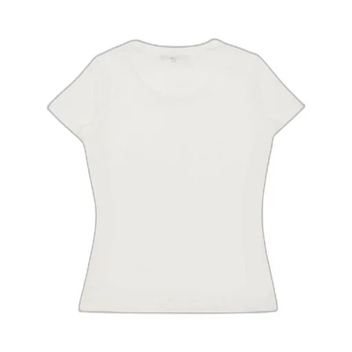 T-Shirt With Round Neck And Short Sleeves