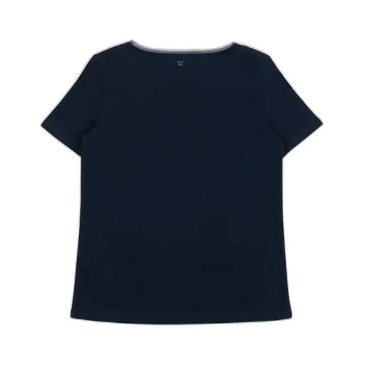T-Shirt With Round Neck And Short Sleeves