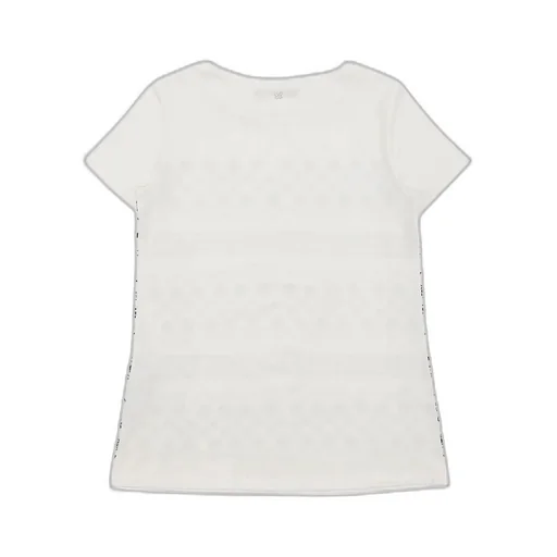 Round Collar Printed T-Shirt