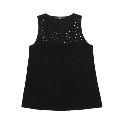 Round-Necked Sleeveless Dress