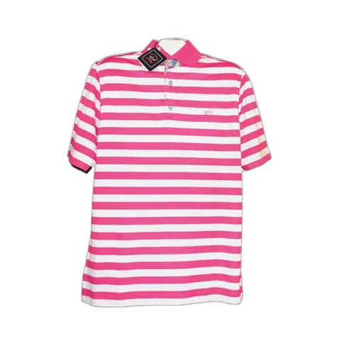 Pull-Down Short-Sleeved Polo Shirt