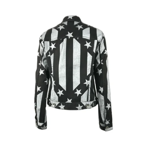 Logo Denim Coat