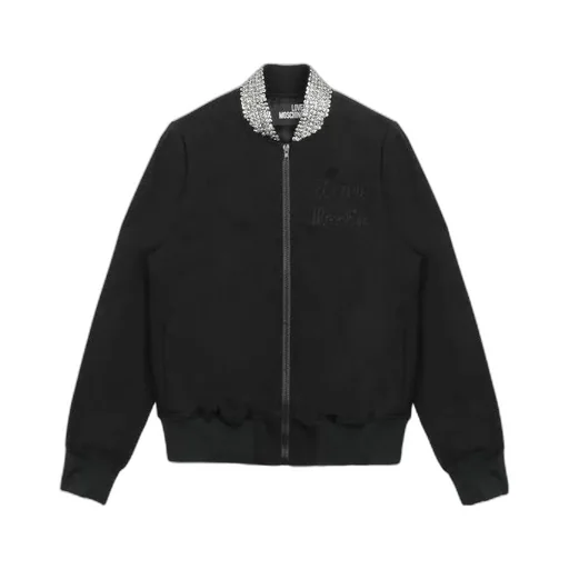 Short Style Logo Casual Jacket