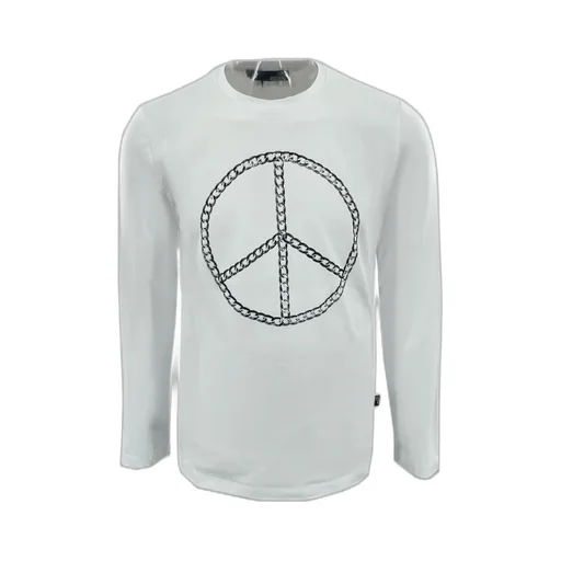 Round Collar And Long-Sleeved T-Shirt