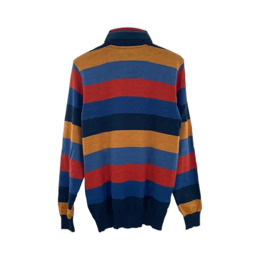 Striped Long-Sleeved Sweater