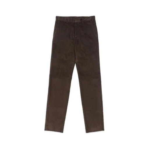 Casual Pants With Logo Affixed