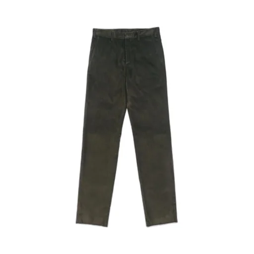 Casual Pants With Logo Affixed
