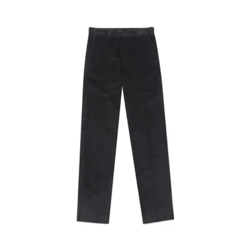 Casual Pants With Logo Affixed