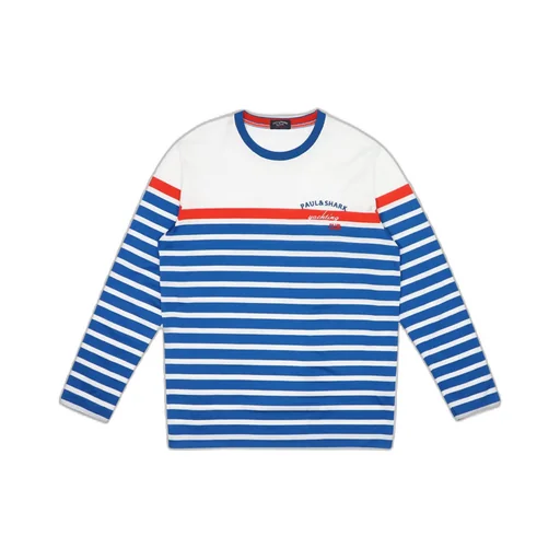 Logo Striped Long-Sleeved T-Shirt