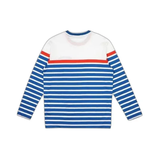 Logo Striped Long-Sleeved T-Shirt