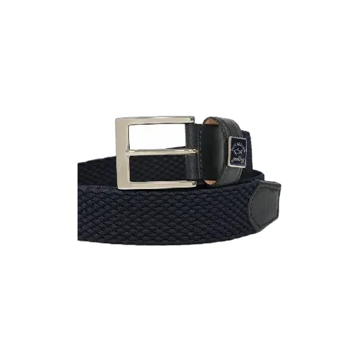 Dark Blue Logo Belt