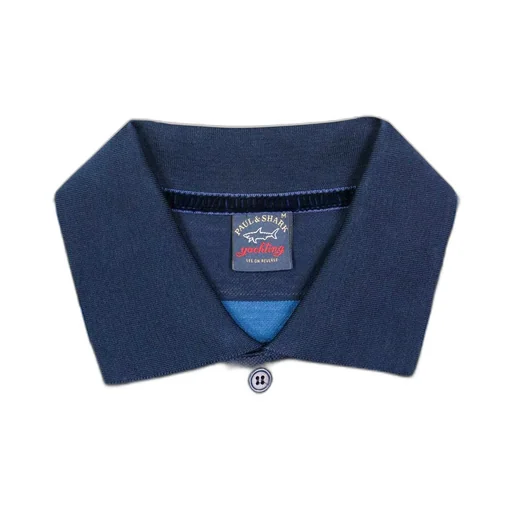 Striped Logo Polo Shirt