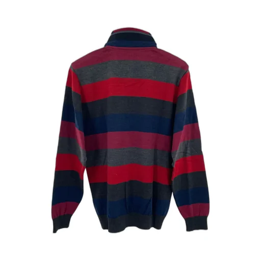 Striped Long-Sleeved Sweater