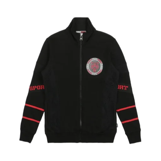 Logo Sticker Casual Jacket