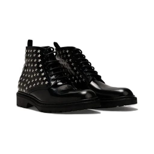 Black Lacing Ankle Boots