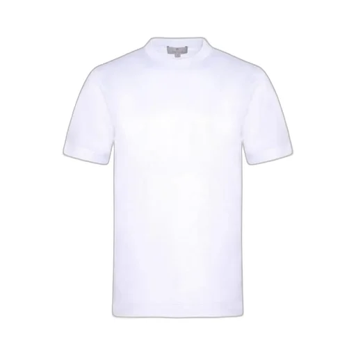Plain Knitted Cotton T-Shirt