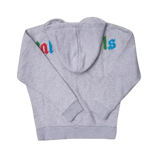 Logo-Print Zip-Up Hoodie