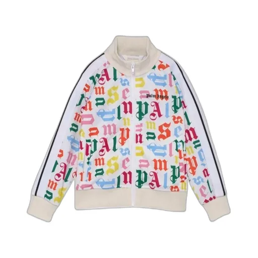 Monogram-Print Track Jacket