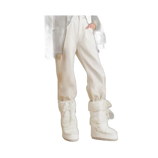 Round-Toe Snow Boots