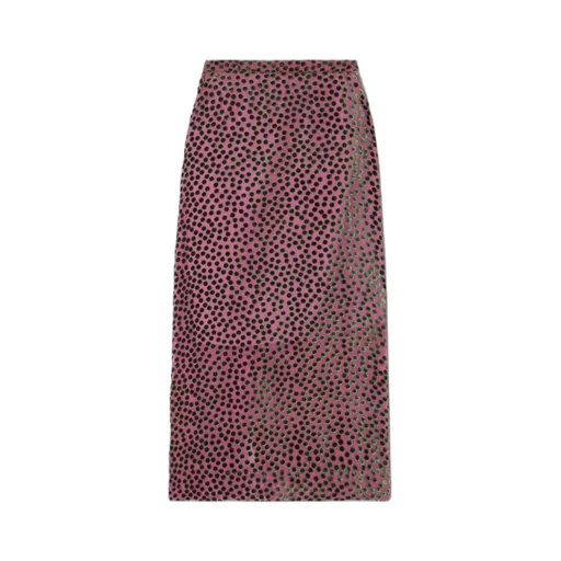 Polka Dot Midi Skirt
