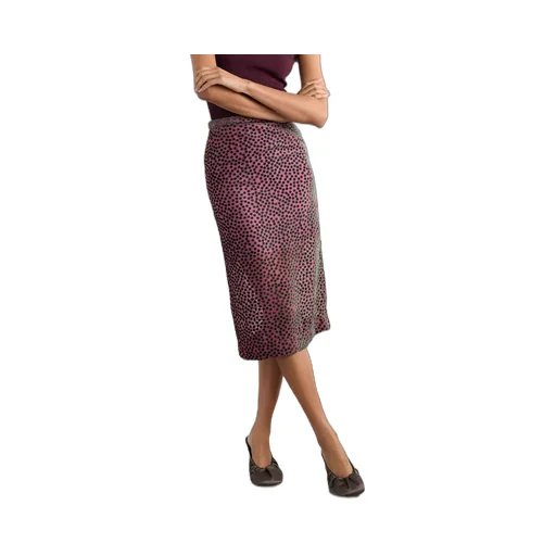 Polka Dot Midi Skirt