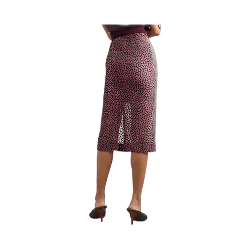 Polka Dot Midi Skirt
