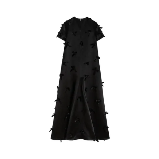 Satin A-Line Dress