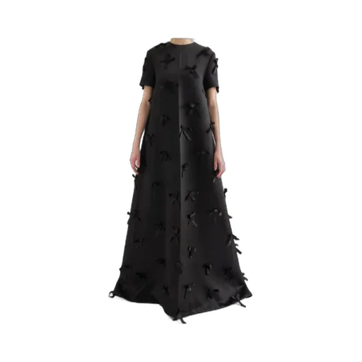 Satin A-Line Dress