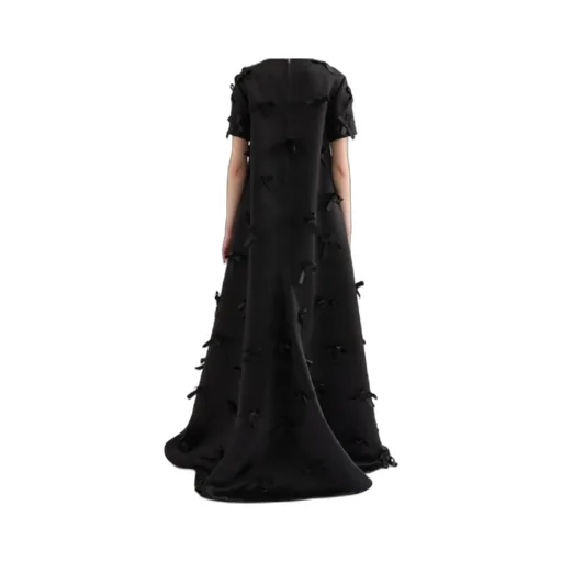 Satin A-Line Dress