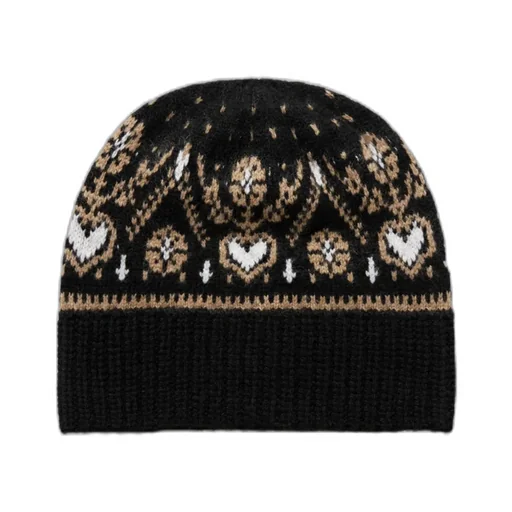 Avers Fair Isle Cashmere Beanie